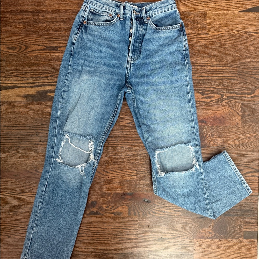 Topshop Women's Dad Jeans